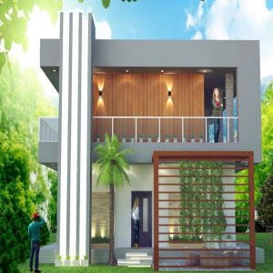 Duplex House Design